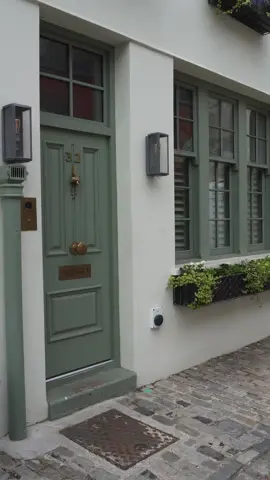 Mews house we rented in London