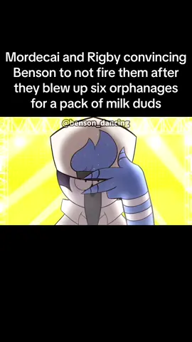 Those milk duds turned out being expired #regularshow #allthisishereforyou #fyp #memestiktok #offensivememes #mordecai 