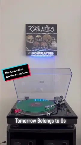 The Casualties - Tomorrow Belongs to Us On the Front Line This is my favorite street punk album of all time. This album is fast, right in your face and has great singalongs. This album captured perfectly what was going on in the punk scene in 2004. Always crack open a cold one to this album 🍻 #thecasualties #onthefrontline #tomorrowbelongstous #punk #punkrock #streetpunk #vinyl #record #asmr #fyp #sideonedummy #ameobamusic 