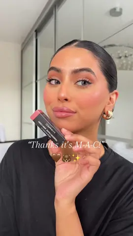 “THANKS, ITS M-A-C!” By @maccosmetics 🤩✨ Found my perfect nude and im obsessed!!! 🫶🏼✨ #mac #thanksitsmac #mactrendcrew #thanksitsmaclipstick 