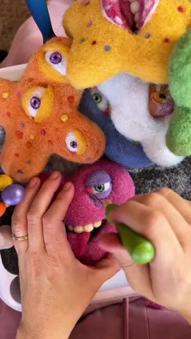 LUCKY CHARMS. These are needle felted soft sculptures made from hand dyed, recycled polyester fiber and wool. Sizes vary.  🎀🍀⭐️AVAILABLE ⭐️🍀🎀 ☁️❤️🌈 https://www.audreymontoya.com 🌈❤️☁️ #needlefelting #feltingwork #feltedart #softsculpture #softsculptures #softsculptureartist #fiberart #fiberartistsofinstagram #fibreartist #fibreart #needlefelt #contemporaryart #contemporarysculpture #contemporaryfiberart #fiberartsculpture #needlefeltedsculpture #fibersculpture #needlefelted #feltedsclupture #needlecrafting #feltingcraft #feltingcrafts 