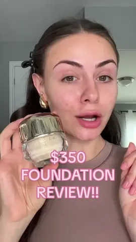 $350 foundation review! #makeup #BeautyReview #luxurymakeup #cledepeaubeaute #glowyskin 