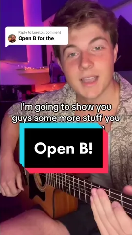 Replying to @Loreto heres some more messing around in Open B! #guitar #guitartok #fyp #fingerstyle #acoustic 