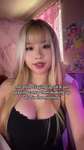 my sleep schedule is so fcuked 😢😢😢 #fyp #foryou #foryoupage #relatable #GamerGirl #gaming #gamer #egirl #fpsgames #Valorant 