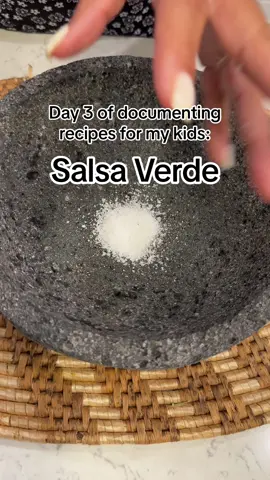 Salsa Verde #mexicanrecipes #salsaverde