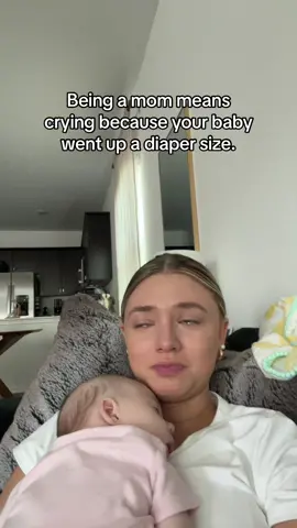 She’s growing up too fast!  I know im not the only one who does this. 😂 #momlife #mewmom #firsttimemom  #MomsofTikTok #newbornbubble 