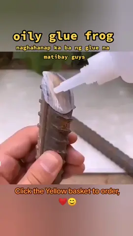 nag hahanap kaba nang glue na madikit at matibay ito na yon guys oilygluefrog pwede kahit san mo gamitin pwede sa bakal plastic kahoy tsinelas sapatos sandals at iba pa kaya order na guys mapaka useful ito sa bahay guys kaya get your now guys nasa baba ang yellow basket to order and follow for more,☺ #pandikitlangmalakas #treefrogglue #oilyglue #universaloilyglue #superglue #strongglue #glue #pandikit #gluetreefrog  #oilygluetreefrog #trend #tiktoktrending #budolfinds #budol #tiktokshop #tiktokbudolfind #tiktokbudolfindsph #fyp #foryou #fypage #foryoufeed 
