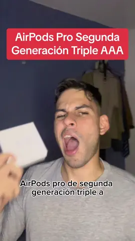 Airpods pro de Segunda generacion triple AAA, Valen la pena? #venezuela #venezuela🇻🇪 #ven #caracas #carabobo #valencia #lecheria #apple #airpods #iphone  