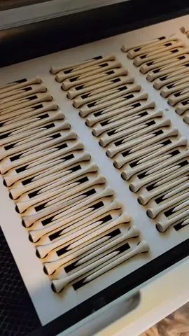 thanks @RuthlessDiesel for your order and support #customgolftee #customgolf #laserengraving #fromthattothis #golf #fyp 