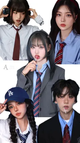 ••American yearbook theme outfit•• #americanyearbook #tshirt #kemeja #dasi #blazeroutfit #aesthetic #gayaditiktok 