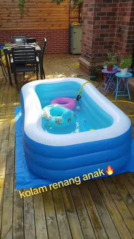 kolam renang anak🔥🥳#kolamrenang #kolamrenangkeren #pool #swimingpool #mainan #monqiqi 