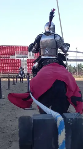 At the CHAPS tourney of Knights. Jousting the Beast.  #kov #knightsofvalour #joustok #extremejousting #joust #fullcontactjoust 