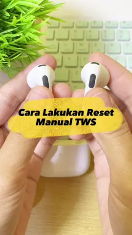 Ada yang punya masalah tws mati sebelah ?? #tipsandtricks #elektronik #tws #headset #sponsored 