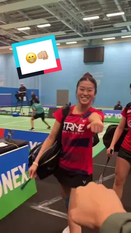 Smiling after a good win 😁❤️‍🔥 Leona and Chloe are through to the finals 