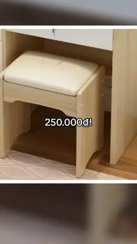 Ghế đôn bàn trang điểm full gỗ thiết kế tinh tế, đệm da mềm ngồi thoải mái dễ dàng lắp đặt mới Giá chỉ 250.000₫!#xuhuong #xuhuongtiktok #ThiênKim69 #tiktoks #tiktokshop #xh #fyp #muataitiktok #trend #hottrend 