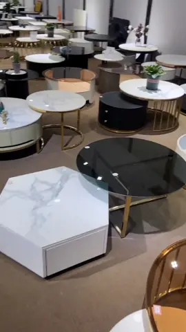 Meja Bulat ruang tamu✨ #mejabulataesthetic #mejakopisantai #fyp 