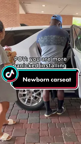 The inner panic 😰😅 #newborncarseat 