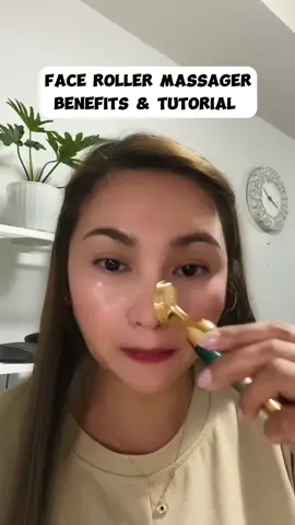 After kong gumamit netong electric face roller massager it feels so good & refresh!✨ #skincare #electricfacerollermassagertutorial #facemassager #faceroller #reducewrinkles #skincareroutine #youthfulskin #fyp 