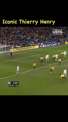 มาดูสปีด และ ความเลือดเย็นของ อองรี ช่วงพีคๆกันครีบ 😎🔴🔴 #thierryhenry #arsenal #uefachampionsleague #ars 