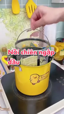 Nồi chiên ngập dầu siêu tiết kiệm hình con vịt vàng #noichienngapdau #noichienngapdauvitvang #noichienngapdaumini #noichienngapdaudanang #giadungtienich 