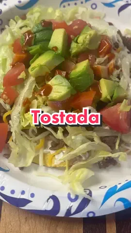 The Perfect Tostada Stack #goodeats #summertime #oldscoolkevmo #yum 