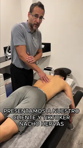 🙌🏼 Presentamos a Nacho Hervás 😱  @1naacho #tiktokers #nachohervas #fisioterapia  #premiumfisioclinic #chicoslindos