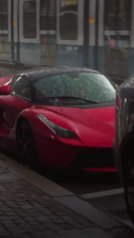 I’ve finally managed to film a Ferrari LaFerrari with it BEING in the RAIN. More content of this car coming soon as I have over 50+ shots of this beast. 📍#ferrari #ferrarilaferrari #laferrariferrari #laferrari #please #viral #pls #fyp #cartok #carspotter #switzerland #supercars 