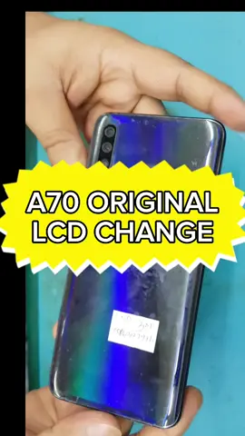 samsung a70 original lcd change 