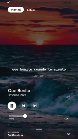 Que Bonito - Rosario Flores #deMUSIC_a #parati #lyricsvideo 