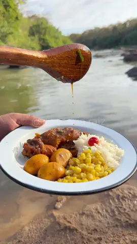 Canela amarela com pequi 🔥🐓….quem aí gosta dessa combinação? Nem só de peixe vive o homem 😂 . . . . . #pescaria #pesca #pescador #pescariaraiz #pescadores #pescado #comidadeverdade #comidaboa #comidacaseira #comidareal #comida #vidasimples #goias #itapirapua #matrincha #jussara #matogrosso #amazonia #frangocaipira #frangocaipiracompiqui 