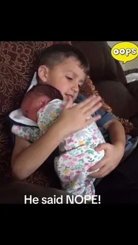 He was like throw the whole baby away! #funny #babypoop #fyp #tiktok #foryou #oopsie 