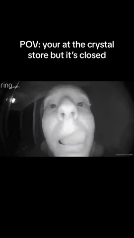 When you need your crystal fix bad😅 Open the door 👁️👄👁️ #crystalshop #ringdoorbell #ringcamera #crystaladdict #crystalhealing #crystallover #crystalcollector 