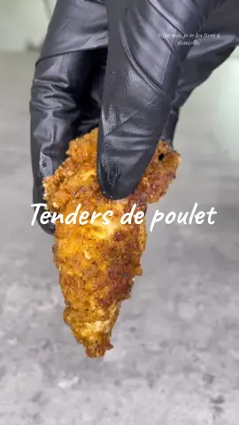 Crispy Tenders 🔥 #tenders #crispychicken #pouletfrit #kfc #pouletpané 