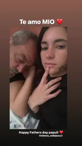 El mejor papa del PLANETA ❤️ @alfonsorodriguez #carmendenisse #carmenyalfonso 