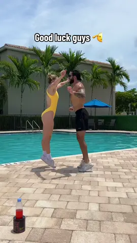 Poolside leg workout bc any workout done in the heat right now can only be followed with a dip 😅🔥 #c4partner  Workout details: - 3-4 sets; depending on your fitness level 1. Squat Jump Rotations x 40 seconds 2. Reverse to FWD Lunge x 20E 3. 180 Squat Jumps x 12 4. Squat to Crunch x 20 5. Lateral Lunge to Curtsy Lunge x 10E 6. Rest 2-3 minutes, as needed. Get after it babyyy 💪🏼 Code GELBSPAN @C4 Energy @cellucor  #fyp #xyzbca #legworkout #preworkout #hiit 