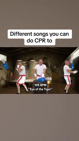 Different songs you can do CPR to. #cpr #songs #ems 