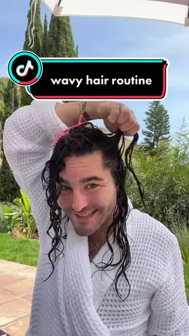 if brushing ur dry hair makes a big poofy mess… u may have wavy hair!! a little bit of wet brush styling and product layering can  tranfrom ur poofy hair into wavy hair! #hairroutine #hairbrushing #hairvideos 
