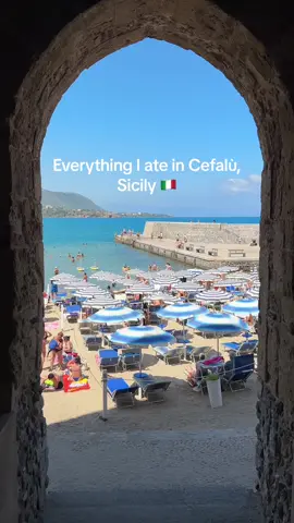 Dreamy Sicily 🇮🇹🇮🇹🇮🇹 all locations below  Pasta e Pasti - one of the best places I've ever visited, serving AMAZING pasta (only opened 9-4 though and can get a bit busy at lunch so bear in mind!). Have to try the tortellini alla Francesca and carbonara! If I could go back every week I would  L'Angolo delle dolcezze (next door to Pasta e Pasti) - the best brioche con gelato I had in Cefalù. Other desserts are also top notch!  La Botte - great fish and nice, chilled vibes! Try and book to get a seat outside  Da Sasà - unreal pizzeria, get any pistachio pizza and you'll be in heaven. Be careful, loads of mosquitoes in the area Sfrigola - fantastic arancini. Tried many but burro and carne were faves  Restaurants recommended by locals but didn’t have time to go to:  TINCHITE' Taverna & Putia Ristorante La Brace #eurosummer #sicily #sicilyfood #cefalu #everythingiate 