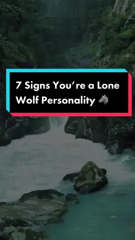 7 Signs You’re a Lone Wolf Personality 🐺 #SelfImprovement #growthmindset #mindsetmotivation #motivationalquotes #MentalHealth #mentalhealthmatters 