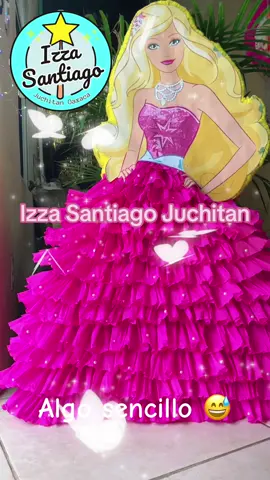 Una barbie de 1 metro sencillo impreso inspirado en @Piñatas Lupi Ort #piñata #piñatas #pinata #princesa #flypシ #viral #barbi #barbie #barbiegirl #papelcrepe #manualidades 