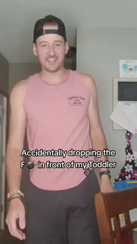 ⚠️ language warning ⚠️ #dadlife #toddler #toddlers #kids #badlanguage #moms #parents #parenting #thedadfather 