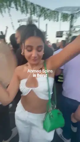 @ahmedspins Beirut loves you ⚡️🔥 #ahmedspins #ahmedspinsinbeirut #fyp #beirutnightlife #harborlb #anchorpoint #beirut 