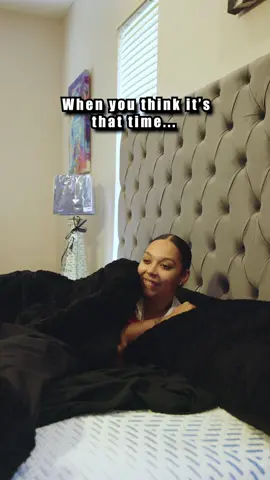 Good cause I sho didn’t feel like getting up 😅😂 #sleep #bedtime #lazy #marriedlife #couplecomedy 