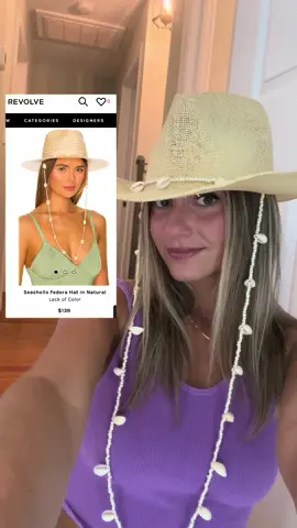 Which one do you like better?? I feel like they basically look the same🤷🏼‍♀️ #cowgirlhat #cowboyhat #diycowboyhat #diycowgirlhat #coastalcowgirl #coastalcowgirlsummer #coastalcowgirlaesthetic #diyhat #beading #shellbead #summerhat #targetfinds #revolvedupe #revolvehacks #diyhacks #onabudgetfashion #summersavings #summerdiyproject #diyonabudget 