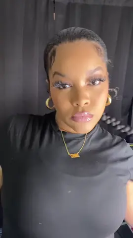 GRWM for the RunNchase fashion show viewing party !!!  #themerajanae #viewingparty #fashionshow #grwm #makeup #hair #sleekponytail #1997 #fyp #blackgirltiktok #modellife #fashionshowvlog 