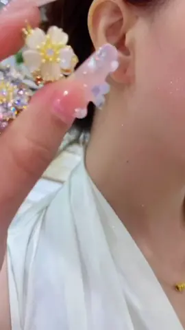 Khuyên tai đeo 2 kiểu 2 mặt full đá sáng #suriaccessories #khuyentai #bongtai #trangsuc #khuyentaicaocap #xuhuong 