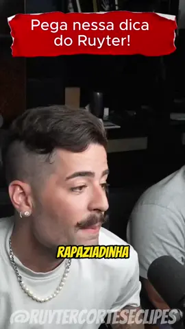 Pega nessa dica do Ruyter! #motivacional #motivacao #inspiracao #inspiracaododia #ruyter