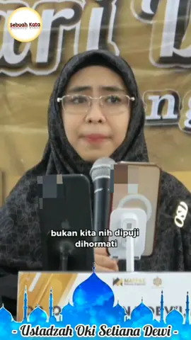 Hendaklah Kita Menutup Aib Saudara Kita harus #ustadzahokisetianadewi #belajarislamlebihdalam #fypシ 