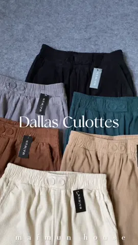 Dallas Culottes ada di live sale hari ini loh😍 special price🫰🏼 #celanakulot #kulothighwaist #kulotcodoray 