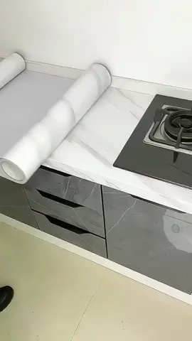 #selfadhesive #viynl #wallpaper #marblesticker #kitchendesign 